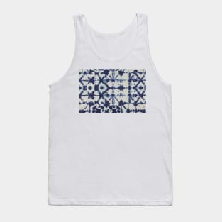 Hand Dyed Shibori II Tank Top